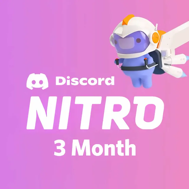 Discord Nitro 3 Months + 2 Boosts–